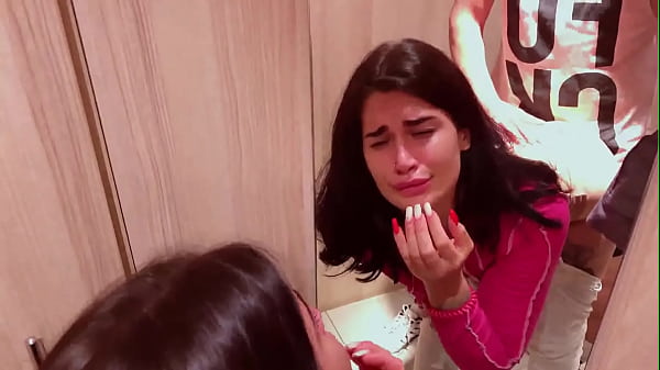 Fucks And Sucks In The Dressing Room, And At The End Plays With Cum thumbnail