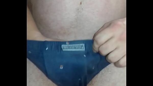 Moje nowe slipy do zalewania spermą