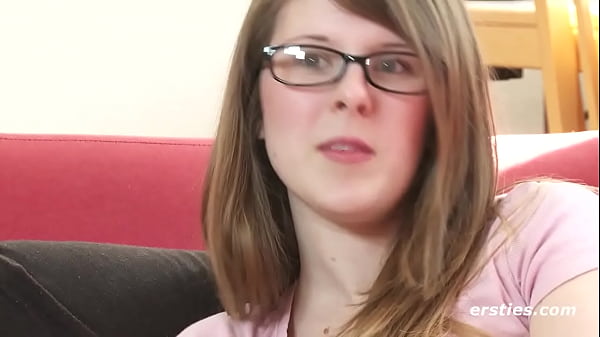 Ersties: Cute Babe Rubs Herself Down Before Masturbating Her HairyPussy