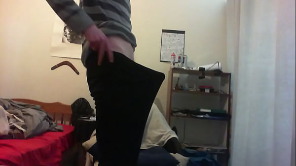 large penis popping out 