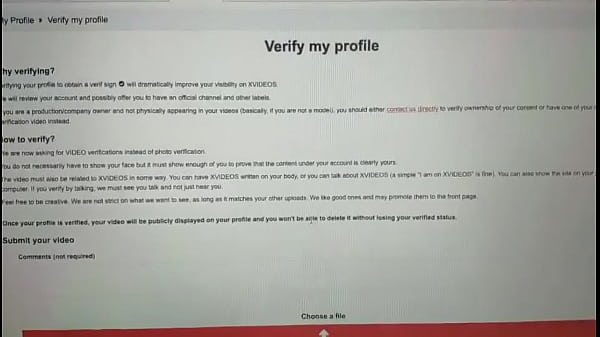 Verification video