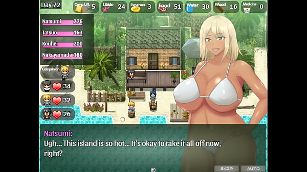 The Castaway Married Gal's Netorare Story [ Ntr Hentai Game] Ep.21 Nastumi Had An Orgasm Just From Kissing The Old Man thumbnail