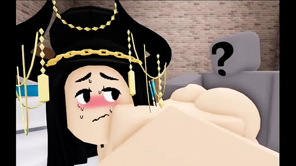 ROBLOX whore gets her ass fucked in bedroom 