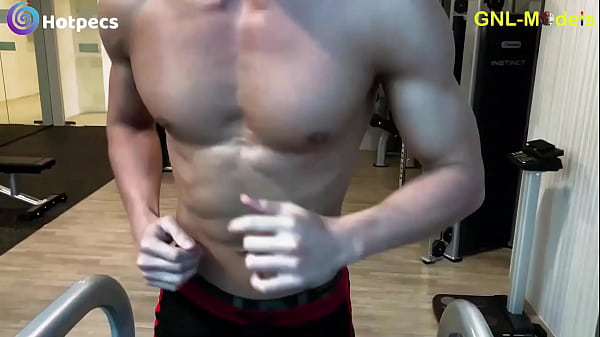 Training_those Pecs Hard_to get_them played That_s the way to start a horny clip_️