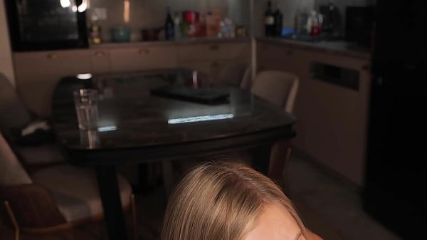 After The Party, She Stayed At My House, Climbed On The Table, And Started Masturbating With A Dildo thumbnail