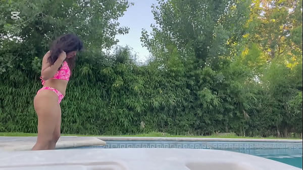 Me encanta mojarme en un d&iacute;a tan caluroso 