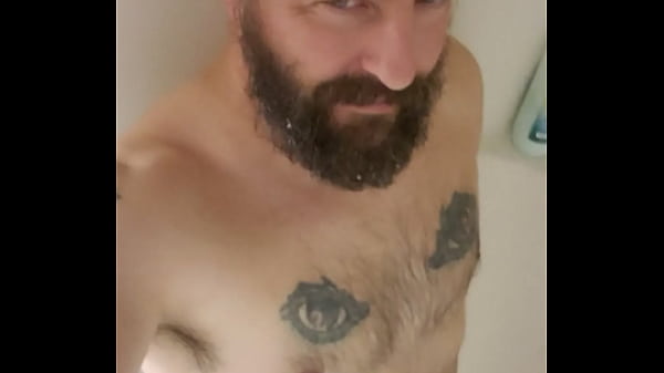 Anthony arden stroking in the shower