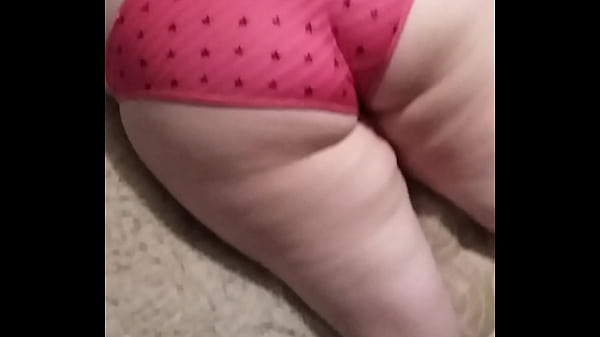 Ass in pink panties groped