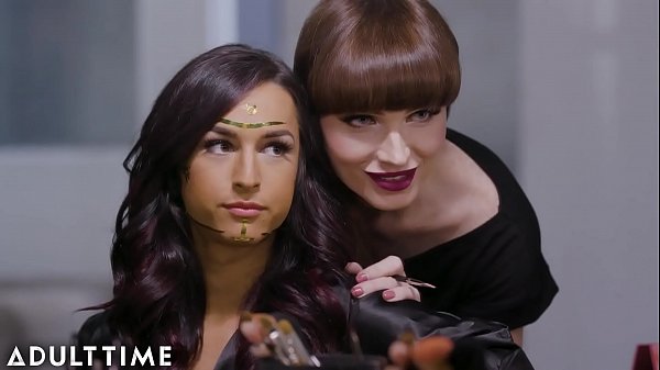 Stunning Trans Babes Have a Threeway with Cis Pornstar Adriana Chechik 