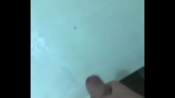 Jacking off my juicy white teen cock and coming 