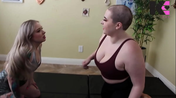 Roommate bully wrestle foot & scissoring domination 