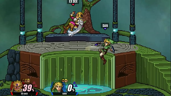 Se canso de que se la metiera y se mato, peleando contra DAN (SSF2) video thumbnail