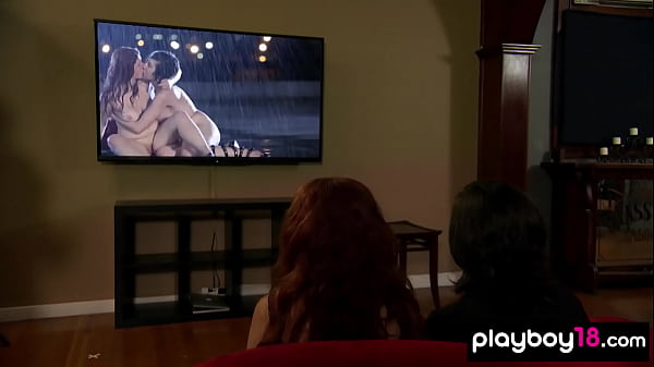 Big boobed amateur besties tasting each other pussies 