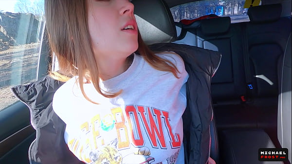 Play MP4 - Real Russian Teenager Hitchhiker Girl Agreed to Make DeepThroat Blowjob Stranger for Cash and Swallowed Cum - MihaNika69 and Michael Frost
