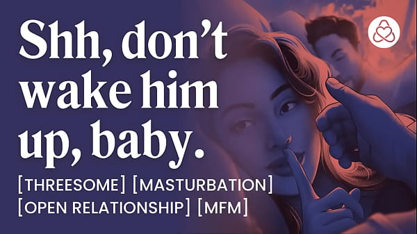 Fucking my husband in the same bed as his best friend ends in a threesome audio porn for women