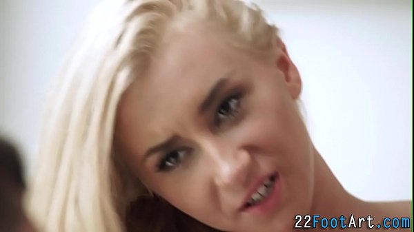 Foot fetish blonde tugs