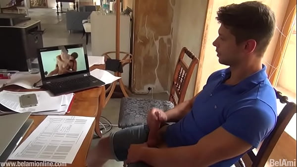 Mature guy fucks young bottom boy 