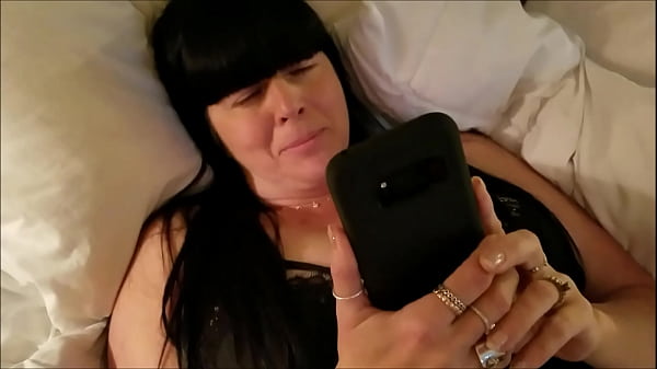 Whats app fun with random fan watching him jerk off while i play hubby catches me and films