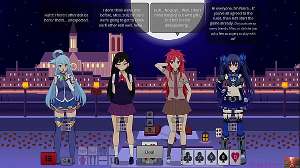 Nonton Strip Poker With Aqua, Mari & Noire Gets Out Of Hand&mdash;ends In A Heated Show thumbnail