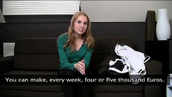 Casting innocent teen in casting interview