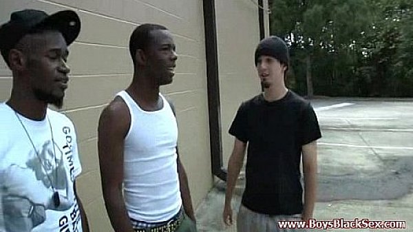 Blacks On Boys - Gay blacks fuck hard white sexy twink 01 