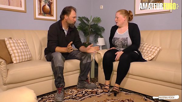 Play MP4 - AMATEUR EURO - BBW German Wife Jennifer Bangs With The Neighbor Before To Continue Her Work