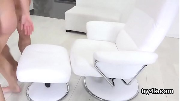 Pretty teenie sucks penis in pov_and gets yummy cunt pounded