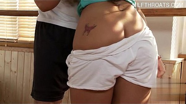 Busty girlfriend striptease