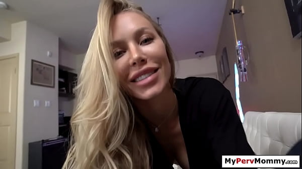 A Busty Blonde Stepmom Blowjobs Then Fucks Stepsons Big Cock thumbnail