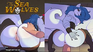 This hot little furry girl gives me her pussy so I can fill it up with delicious cum (The Sea Wolves #1)