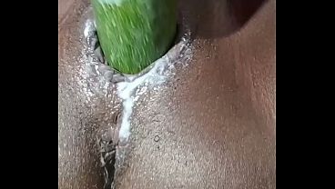 Hot ebony with creamy pussy squirts on camera Hot ebony with creamy pussy squirts on camera