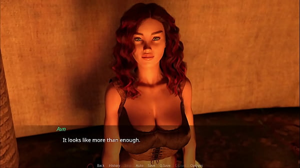 The Lust City #03 - Beautiful Red Head Strips In Jungle And Gives Me A Handjob 