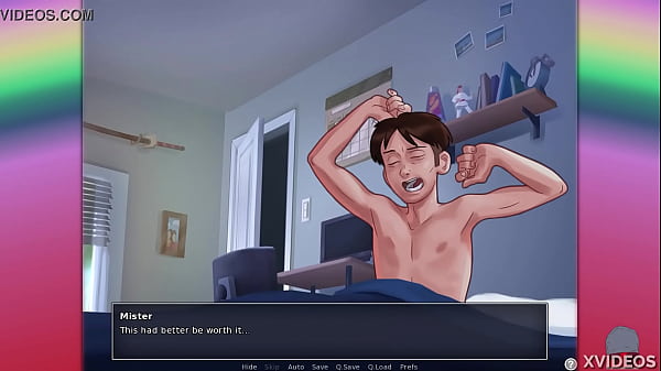 Play MP4 - SUMMERTIME SAGA &num;06 &bull; Masturbating to hot room-mate