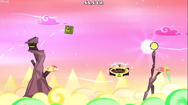 Arctic_Alpine_100 1 coin Geometry Dash