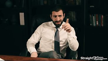 New temp Tiffany Watson is convince that having sex with her boss is the best career move.The blonde deepthroats his cock and fucks him on his desk 