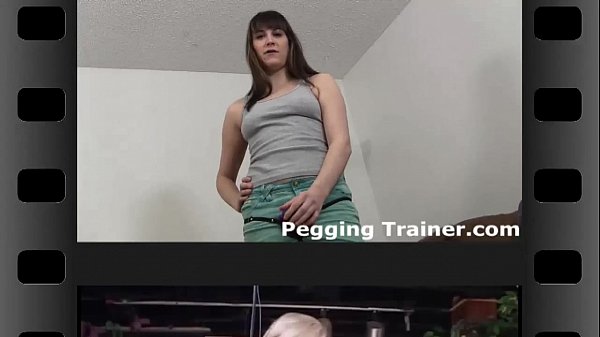 This big strapon dildo is goingdeep inside your ass