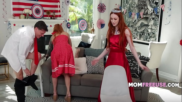 Bedazzled redheads spark passion in a sultry fashion showdown 