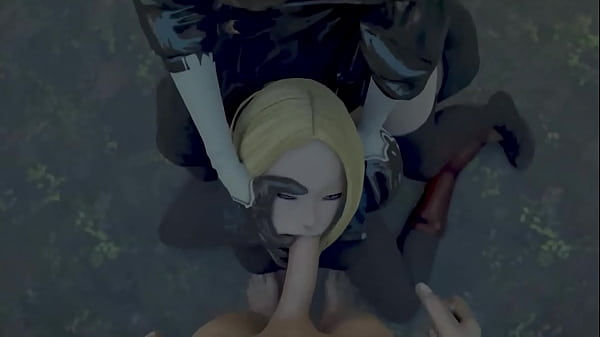 Android 18 te taille une bonne pipe 4odm