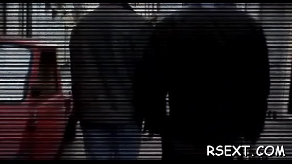 Skinny sweetheart takes hard banging 