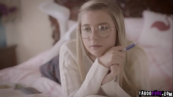 Carolina Sweets blows her stepbros humongous cock while Whitney Wright teases him verbally! 