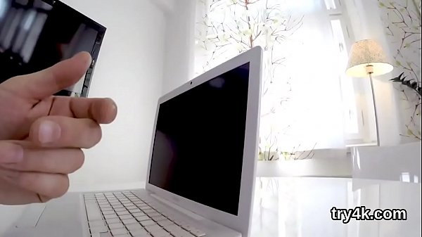 Cuddly teen sucks cock in pov and gets tight kitty poked 