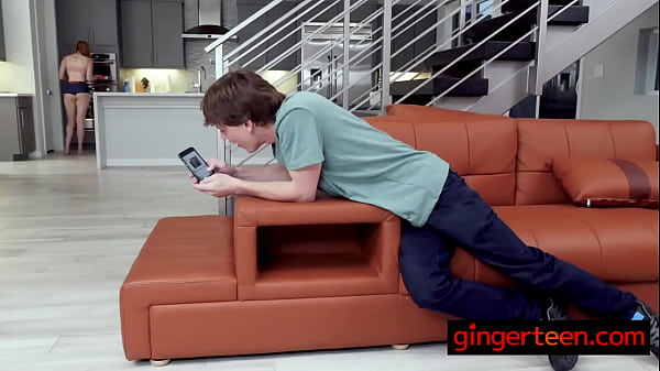 BUSTYtattooed gingerCHICK gets fucked by HUGE WHITECOCK