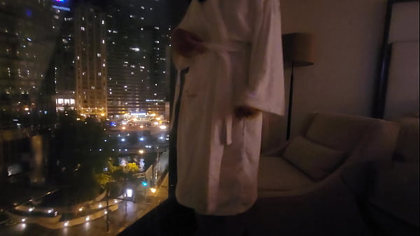 Hot teen milf solo fingering in public