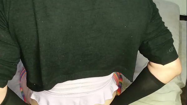 Play MP4 - crosdressersatisface su cola adelante de su novia