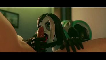 Jogo De Dominó Estilo Fortnite Com Bundas Grandes E Tesão Intenso