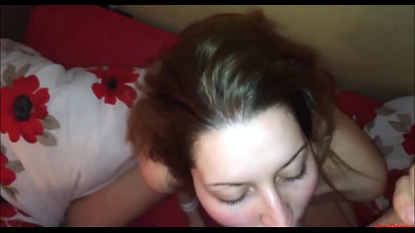 Sexy couple intense fucking pov cum swallow