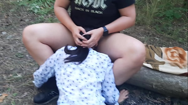 I fucked a stranger in the forest_in the mouth - Girls fly orgasm