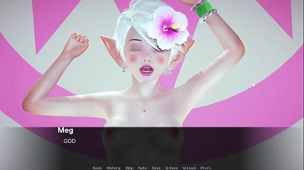 Cute fairy turns big and has sex gameplay 