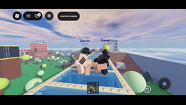 Two guys fuck fat ass girl in roblox