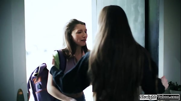 Play MP4 - Brunette finds stepsis secret girlfriend and wants to fuck